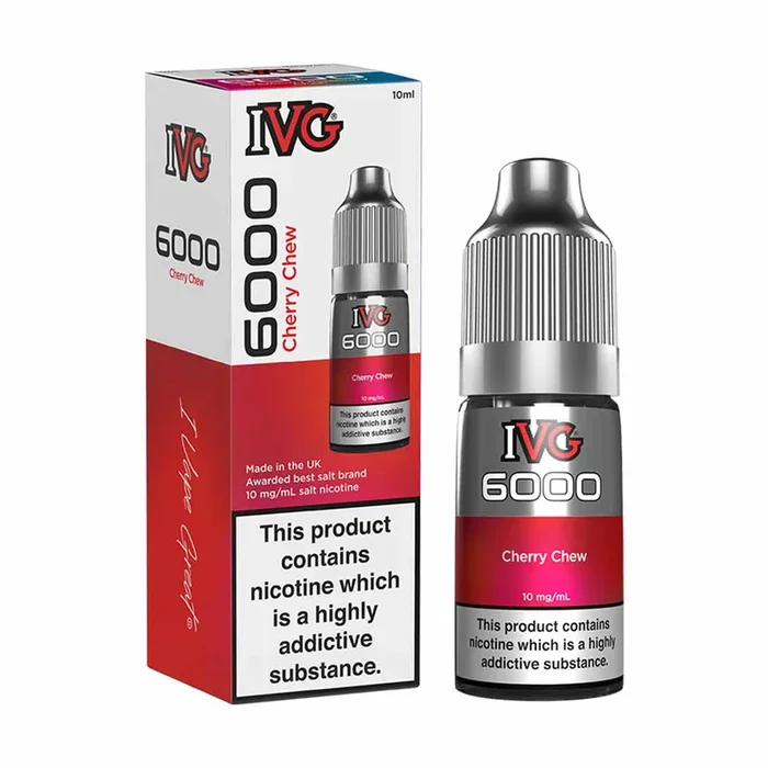Cherry Chew Nic Salt E-Liquid by IVG 6000