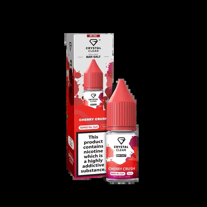 Cherry Crush – Crystal Clear Nic Salts 10ml