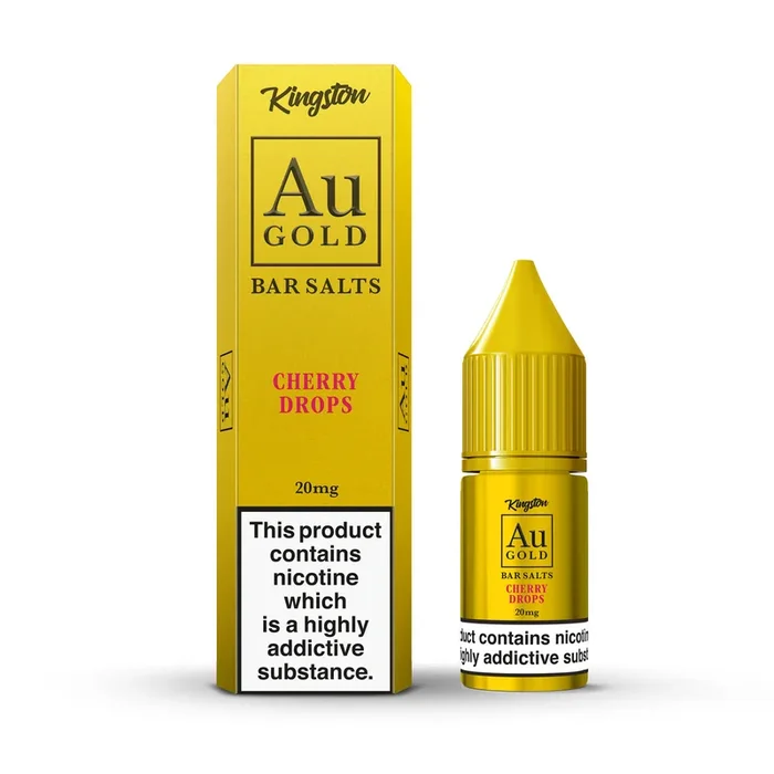 Cherry Drops – Kingston Au Gold Nic Salts 10ml