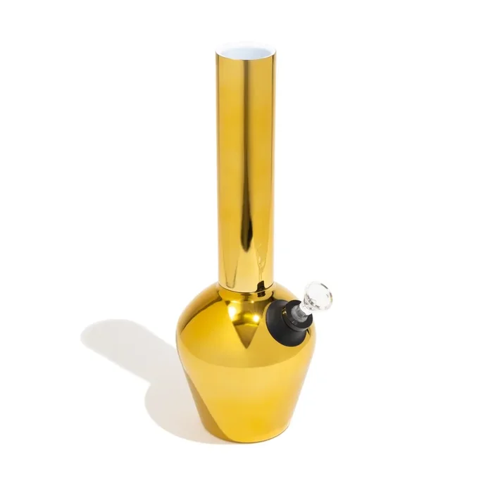 CHILL STEEL PIPES – MIRROR GOLD BONG – LIMITED EDITION