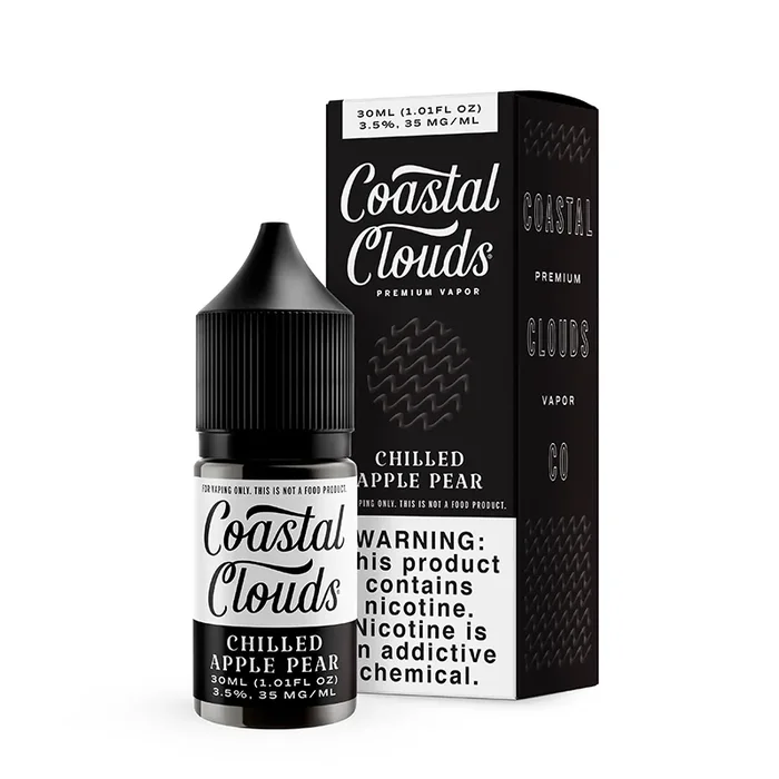 Chilled Apple Pear SALT – Coastal Clouds – 30mL