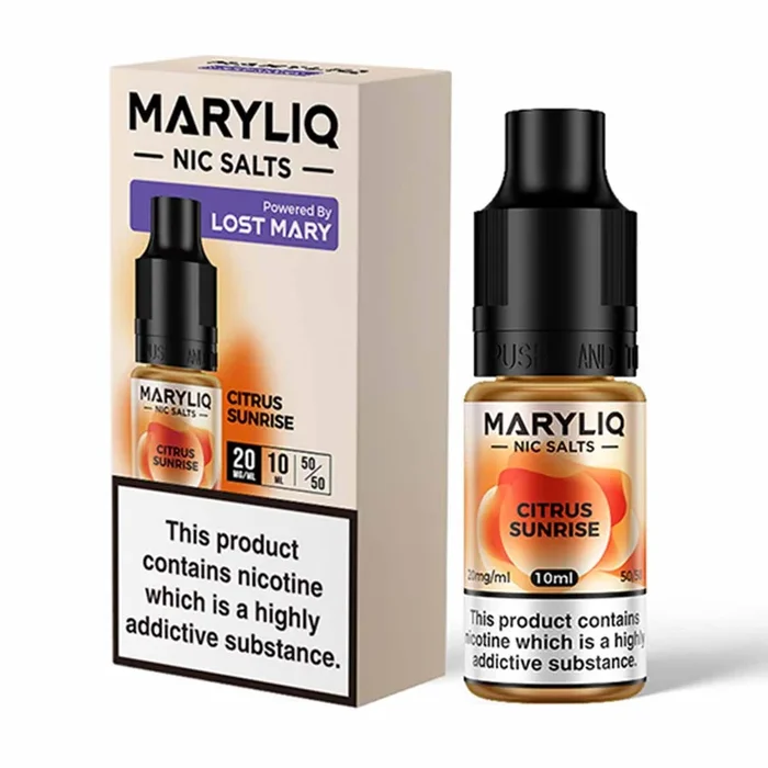 Citrus Sunrise Nic Salt by Lost Mary MaryLiq