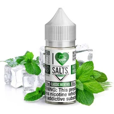 Classic Menthol | I Love Salts E-Liquid by Mad Hatter | 30ml