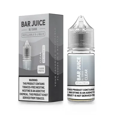 Clear Salts 30ml E-Juice | Bar Juice