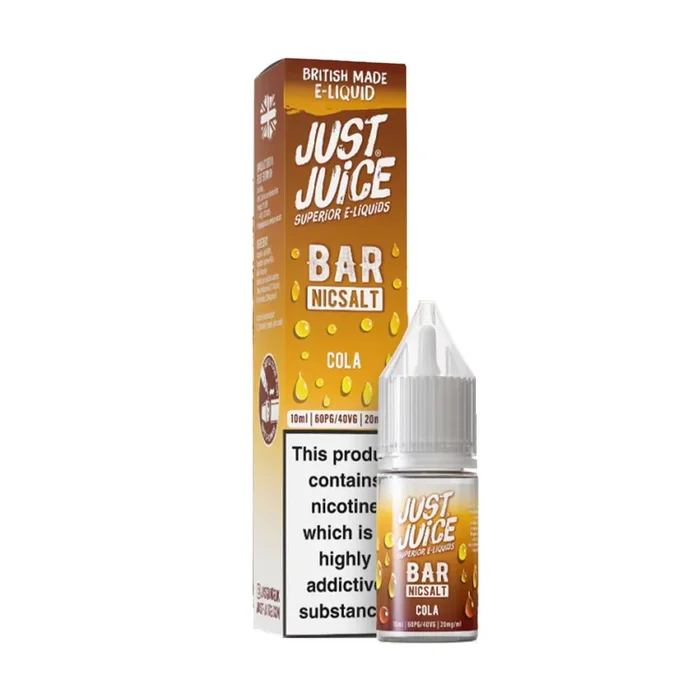 Cola by Just Juice Bar Nic Salts