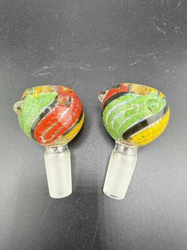 Colored Line 14mm Bowl / Slide