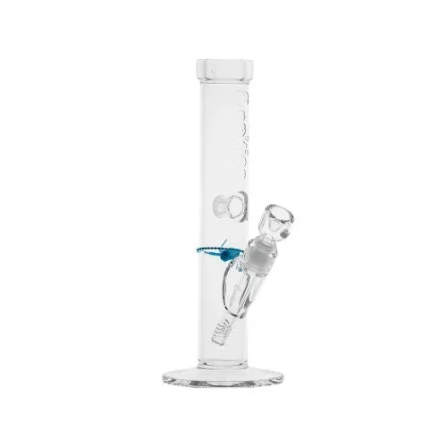 Cookies Flame Straight Water Pipe Black