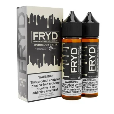 Cream Cookie Synthetic Nicotine 120ml E-Juice | FRYD