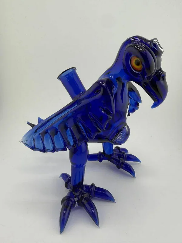 Crondo Glass Cobalt Standing Bird Of Prey 14mm 45°