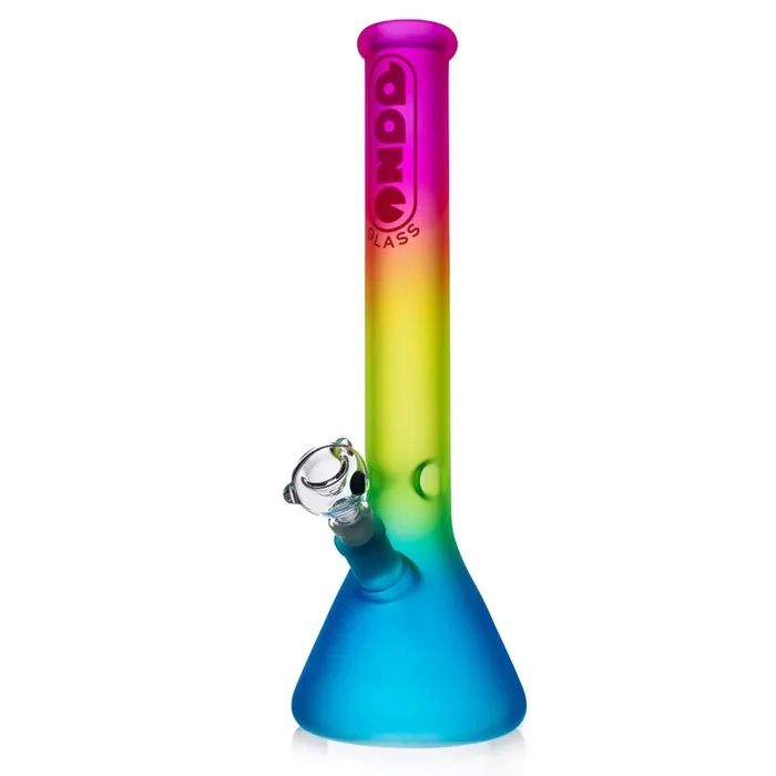 Daze Glass 16″ Rainbow Bong