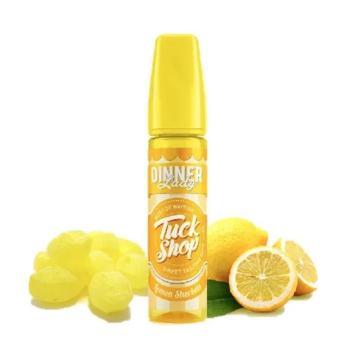 Dinner Lady Tuck Shop Lemon Candy Freebase E-Liquid