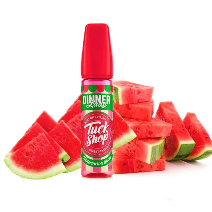 Dinner Lady Tuck Shop Watermelon Slices Freebase E-Liquid