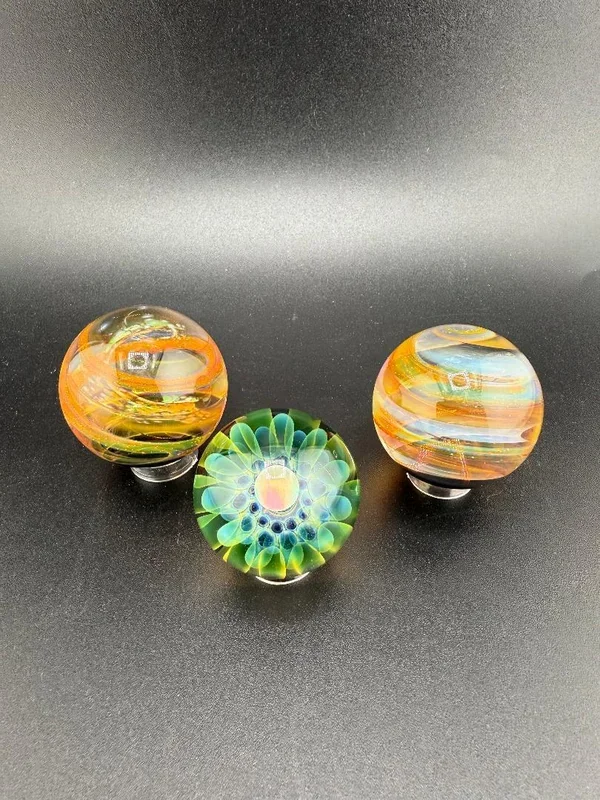 Doc Glass Fumed Marble 1″ Marble