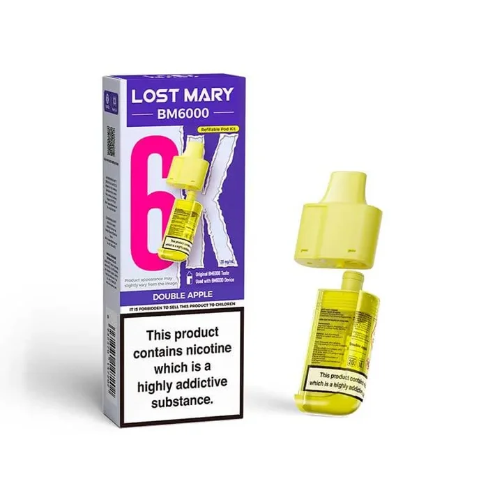Double Apple – Lost Mary BM6000 Refill Pods