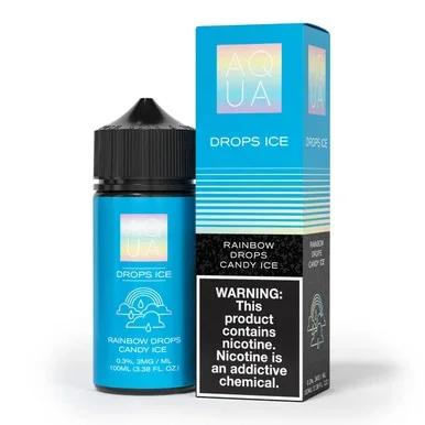 Drops Ice 100ml E-Juice | Aqua