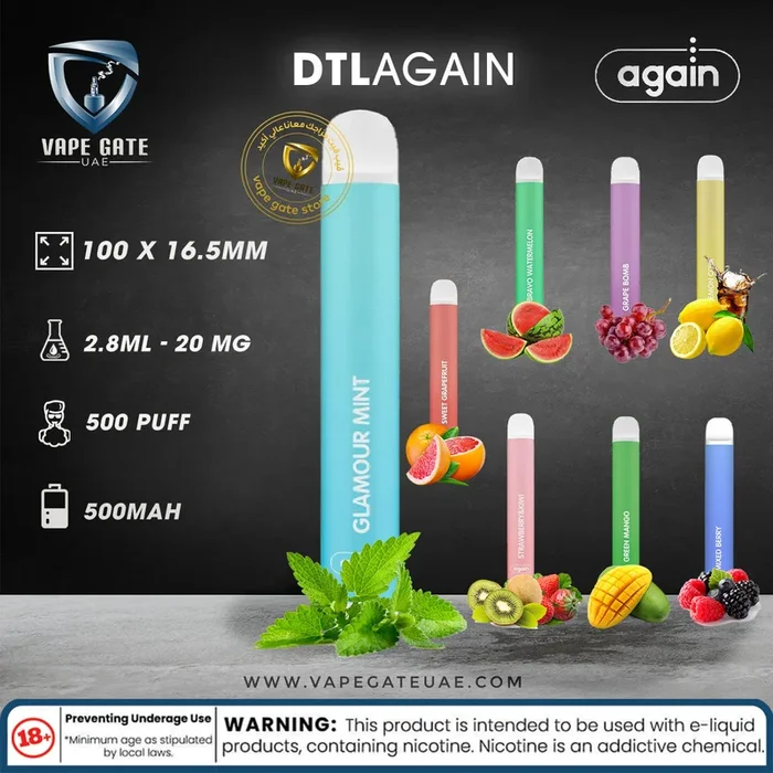DTL Again Disposable Kit 500mAh