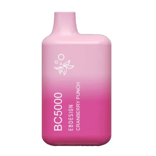 (ELF BAR) EB BC5000 Disposable Vape – 5000 puff – Cranberry Punch