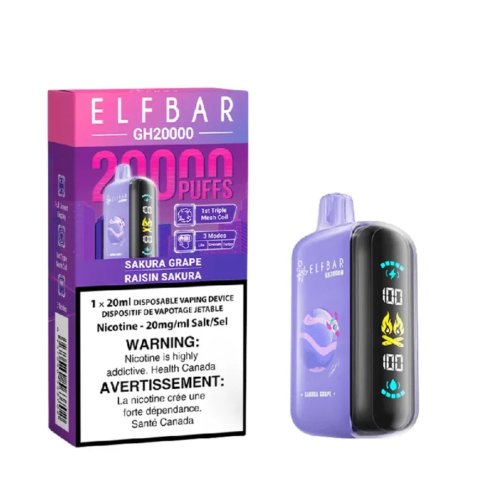 Elf Bar GH20K – Sakura Grape Disposable Vape
