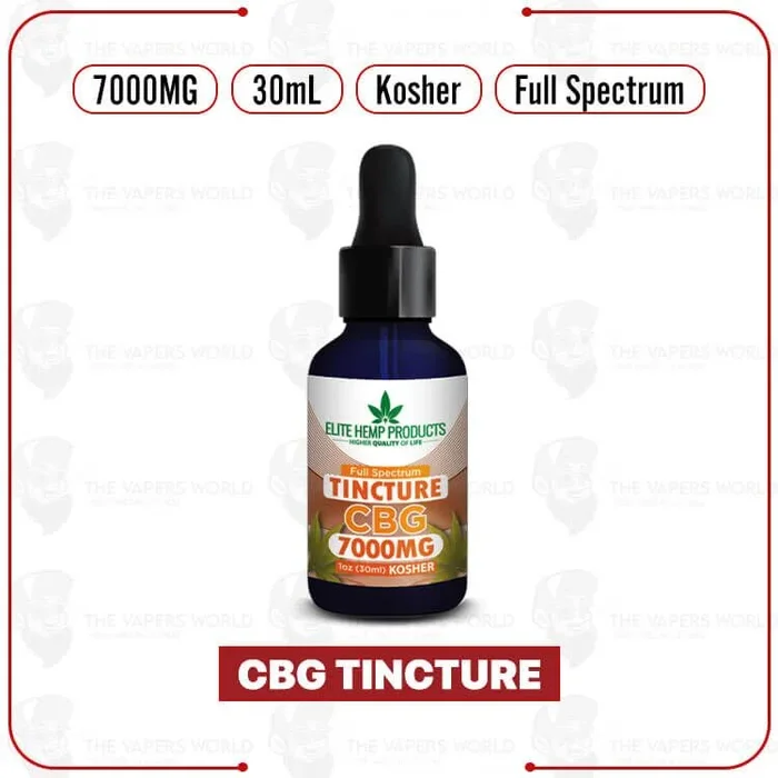 Elite Hemp – CBG Tincture 7000mg