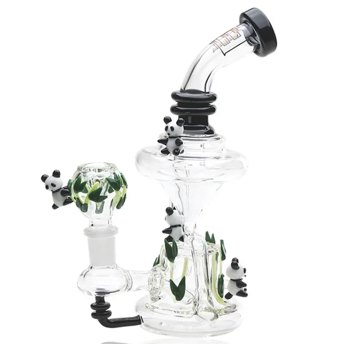 Empire Glassworks Climbing Pandas Recycler Bong ?