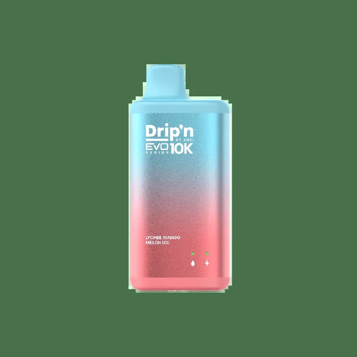 ENVI Drip’n EVO Series 10k – Lychee Mango Melon Ice Disposable Vape