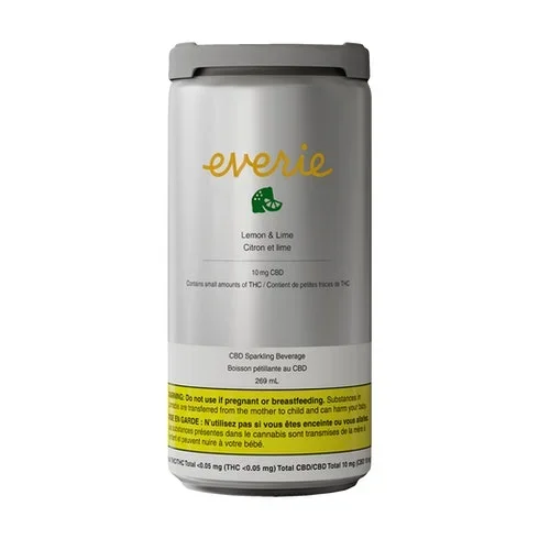 Everie Lemon Lime Sparkling CBD