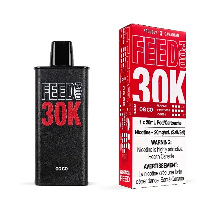 Feed 30K OG CO (Brisky Classic Red) Prefilled Pod