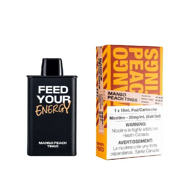 FEED 9K Pod – Mango Peach Tings