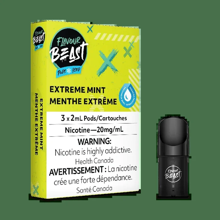 Flavour Beast – Extreme Mint Iced Vape Pod