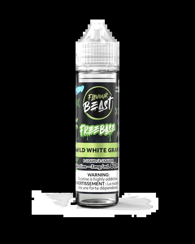 Flavour Beast E-Liquid Freebase – Wild White Grape Iced