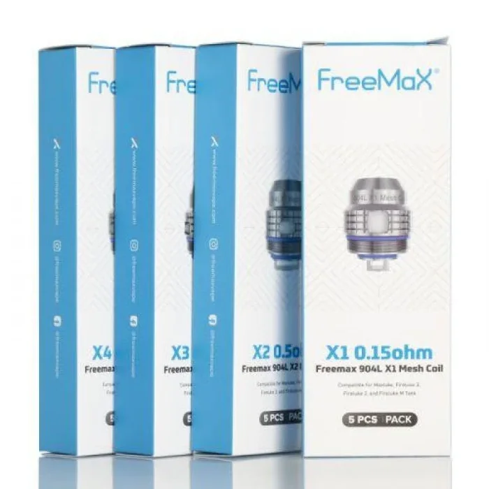 FreeMax 904L X Series Mesh Coils 5pk