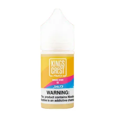 Fruits Salts Banana Berry Ice 30ml E-Juice | King’s Crest