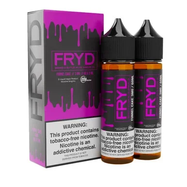 Funnel Cake Synthetic Nicotine 120ml E-Juice | FRYD