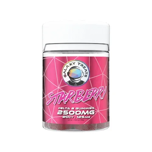 Galaxy Treats Moon Babies Starberry Delta 8 Gummies – 2500mg