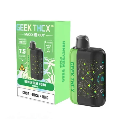 Geek THC-X MAXX OUT CB9A THC-A HHC Disposable – 7.5G