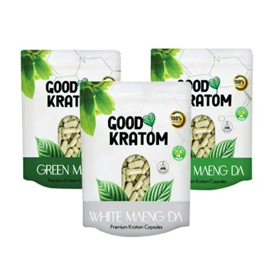 Good Kratom Premium Capsules | 500 Count