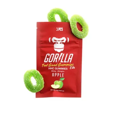 Gorilla HHC Gummies 60MG | Pack of 3
