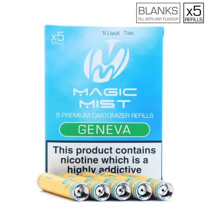 Green Smoke Blank Cartridges by MagicMist