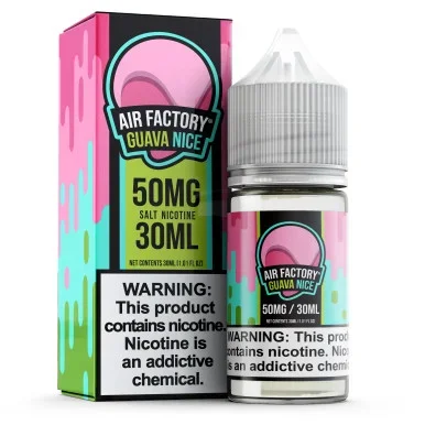 Guava Nice Salt Tobacco Free Nicotine 30ml E-Juice | Air Factory