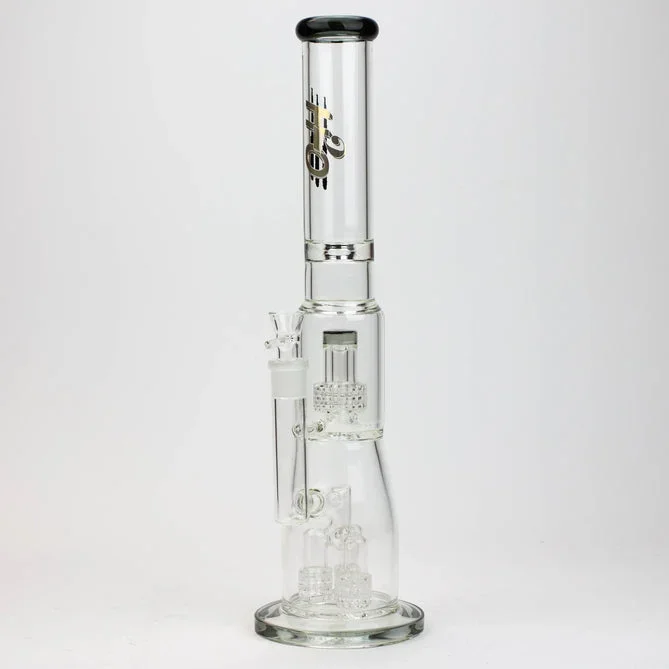 H2O 17.5″ Glass Bong with Shower Head Percolator