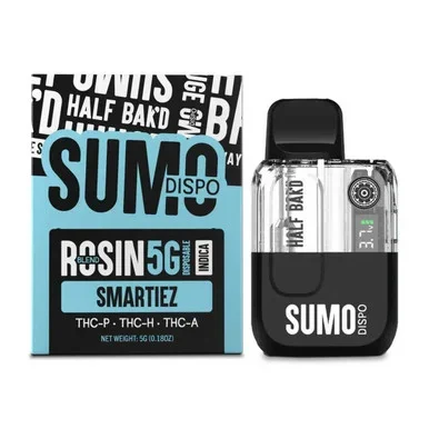 Half Bak’d Sumo Rosin Blend THC-P THC-H THC-A Disposable – 5G