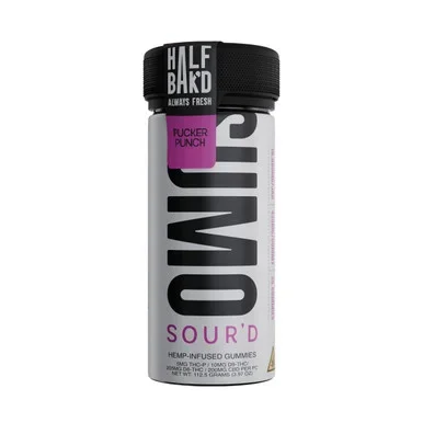 Half Bak’d Sumo Sour’D Blend Infused Gummies | 10000MG