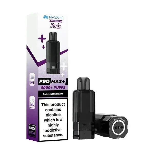 Hayati Pro Max Plus 6000 Prefilled Pods (Box of 5)