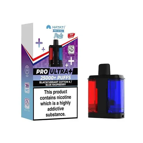 Hayati Pro Ultra Plus 25000 Replacement Pods (Box of 5)