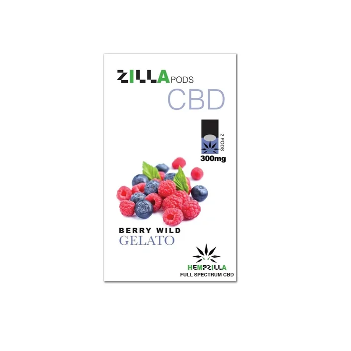 Hempzilla Berry CBD Pods