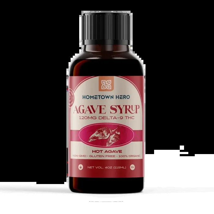 Hometown Hero THC Agave Syrup 4oz/120mg