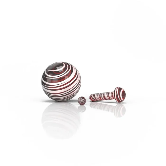 HONEYBEE HERB GLASS MUSHROOM PILLAR TERP SET
