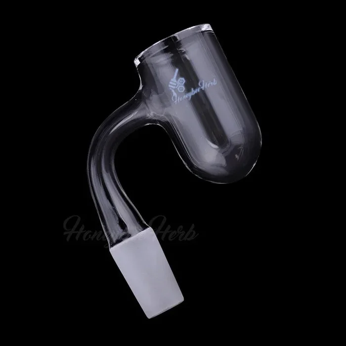 HONEYBEE HERB HONEY BEVEL DEEP BOWL QUARTZ BANGER – 90° DEGREE- 14MM