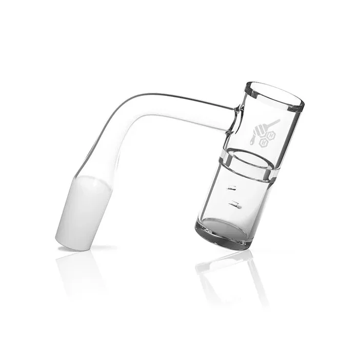 HONEYBEE HERB HONEY WELL QUARTZ BANGER – 90° DEGREE- 14MM