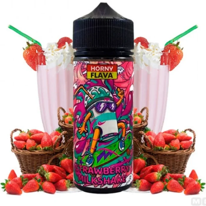 Horny Flava Strawberry Milkshake Freebase E-Liquid